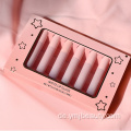 6 Farben Pink Lipstick Gold Liquid Lipstick Set